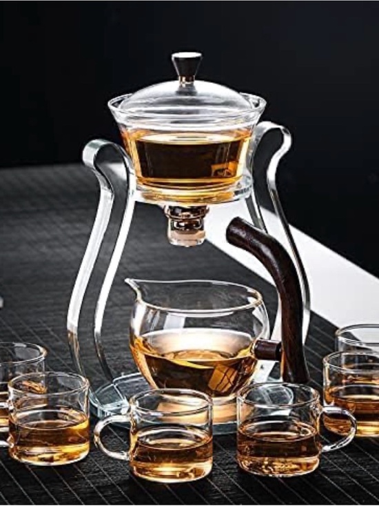 Rora Other - Rora Glass Tea Brewing Set with 6 Glass Tea Cups